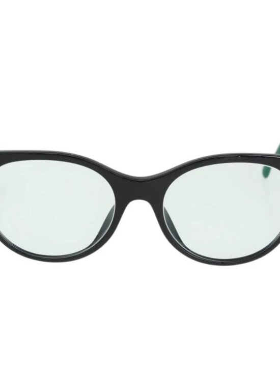 CHANEL COCO Mark Glasses plastic Green CC Auth BAZ663 main image 12